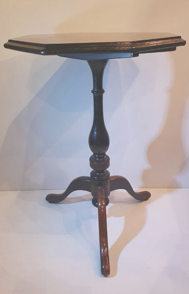 19th Century Hand Painted Occasional Table photo Furniture
