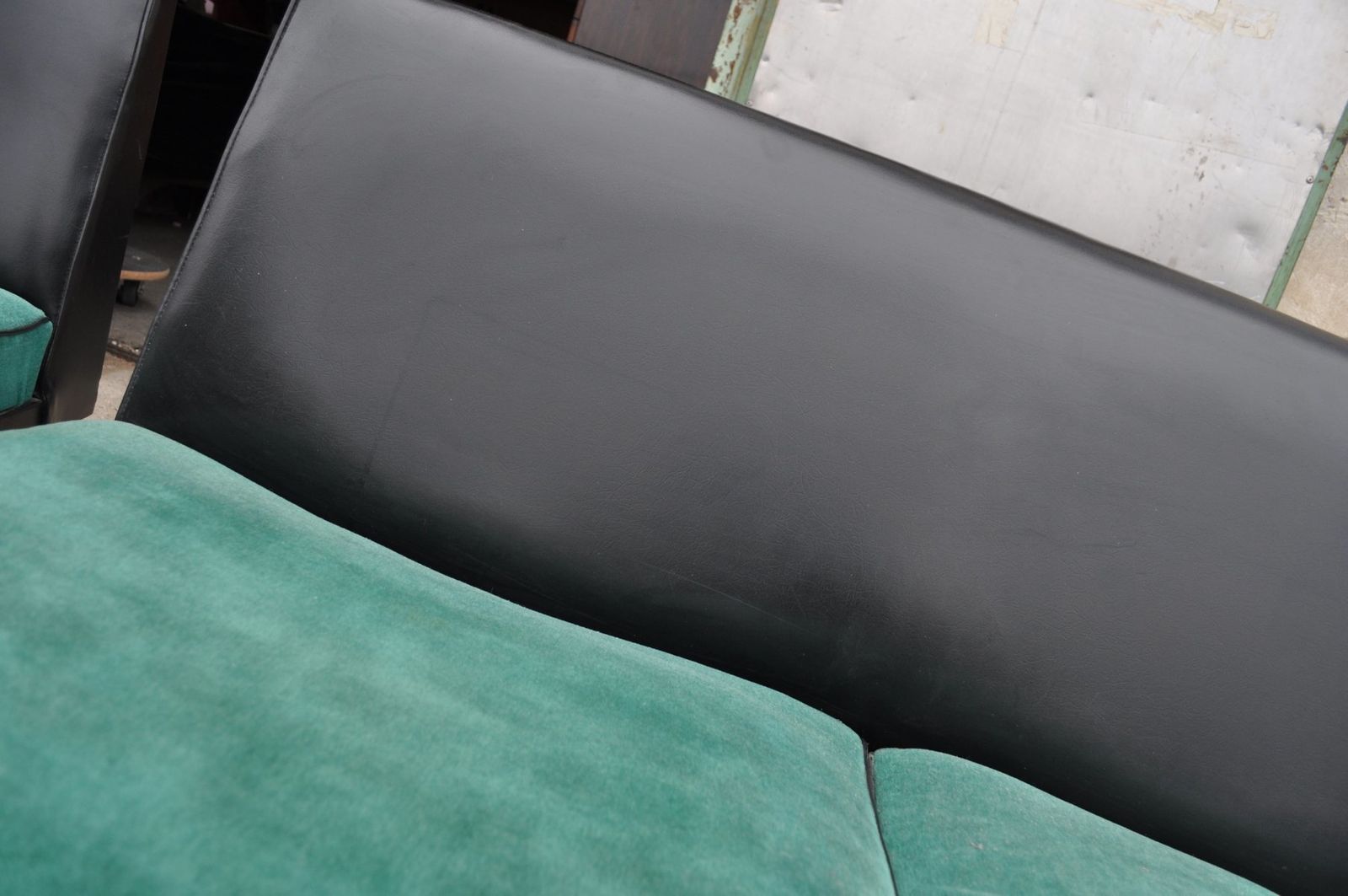 photo for sale Mid Century Danish Sofa & Armchairs, 1960s, Set Of 4