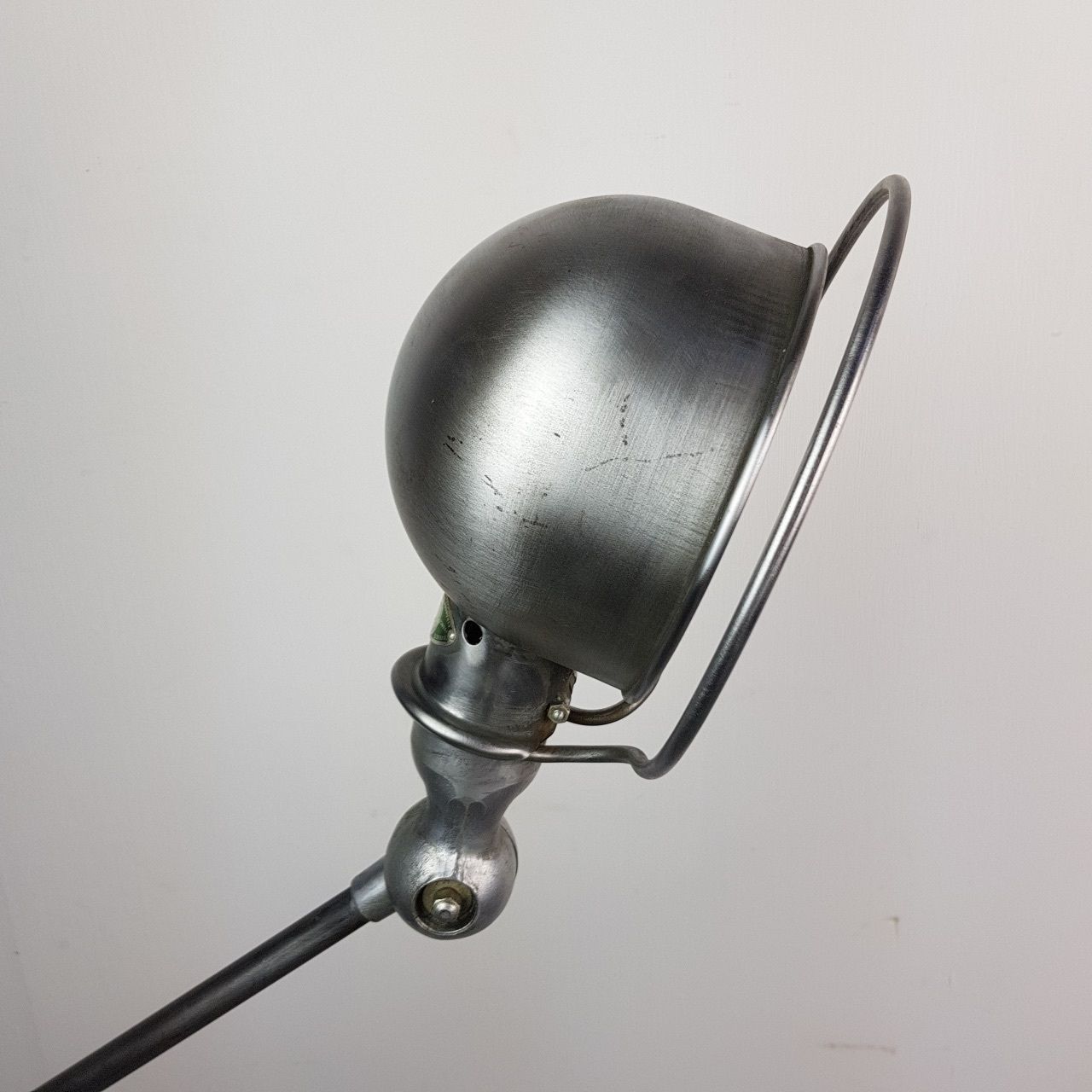 Vintage Stripped And Polished Jielde Floor Lamp photo buy