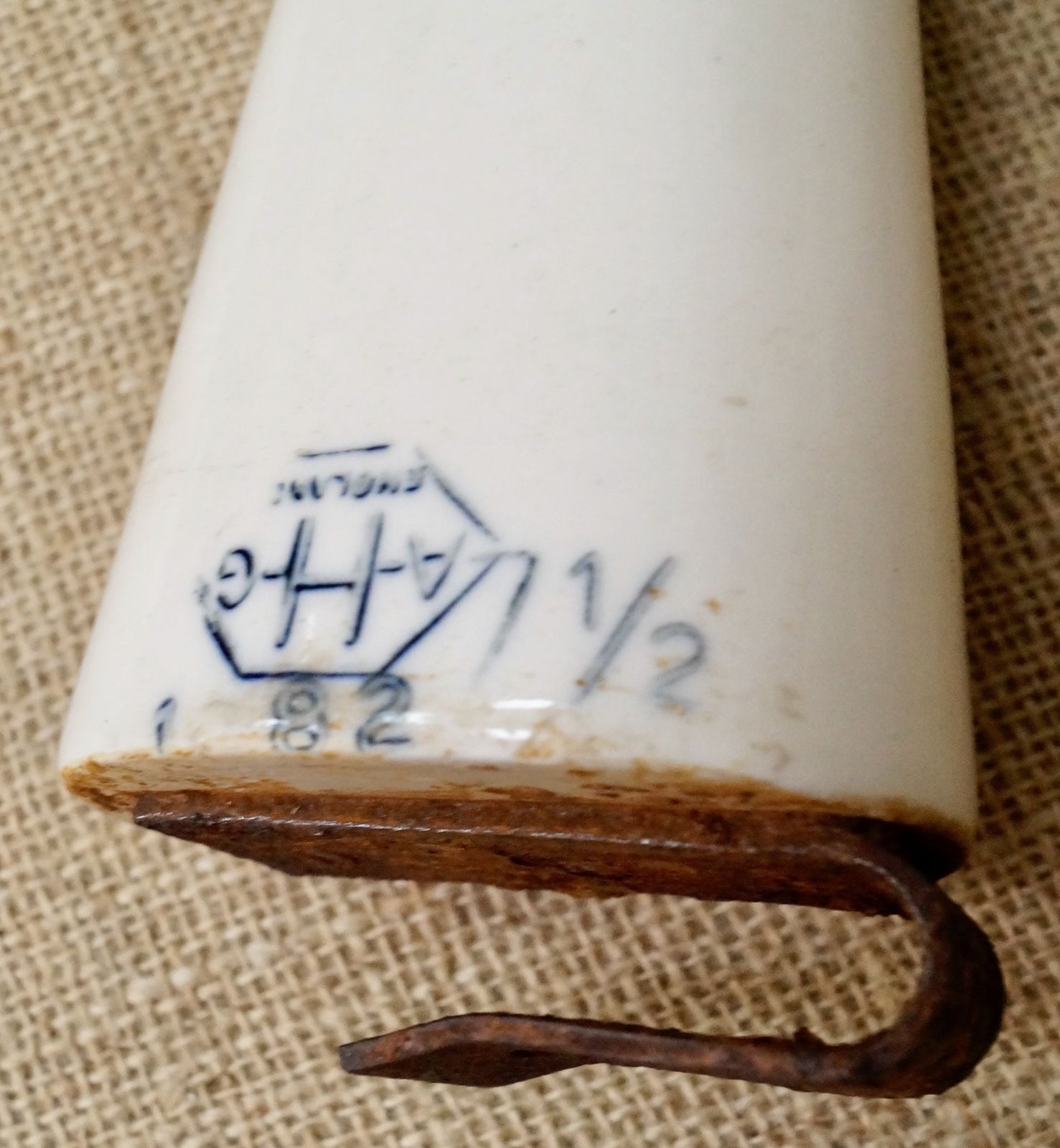 Vintage Porcelain Ahg Latex Glove Mould photo for sale