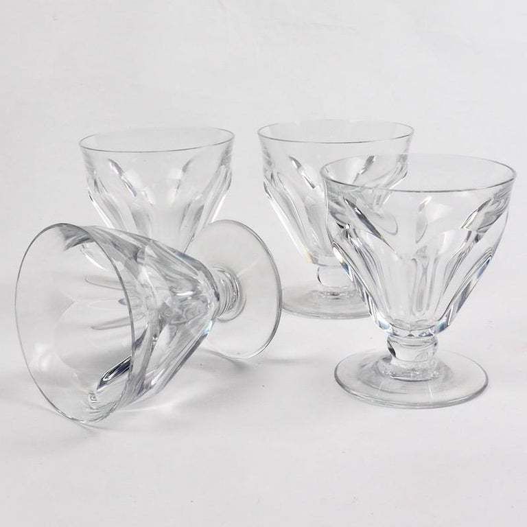Set Of 24 Baccarat Crystal Talleyrand Wine, Water And Liqueur Glasses photo 2100.0