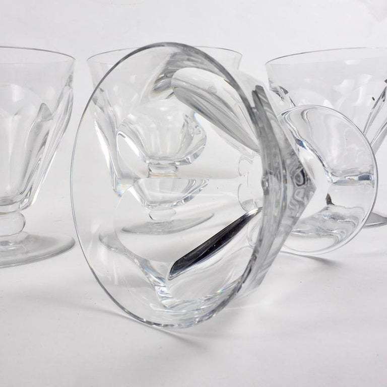 photo for sale Set Of 24 Baccarat Crystal Talleyrand Wine, Water And Liqueur Glasses