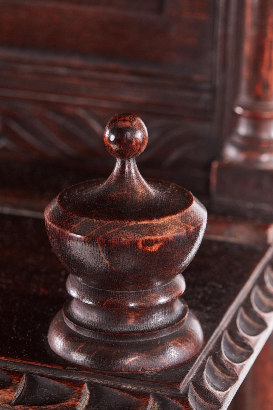 Fantastic 19th Century Antique Carved Oak Dresser photo Furniture