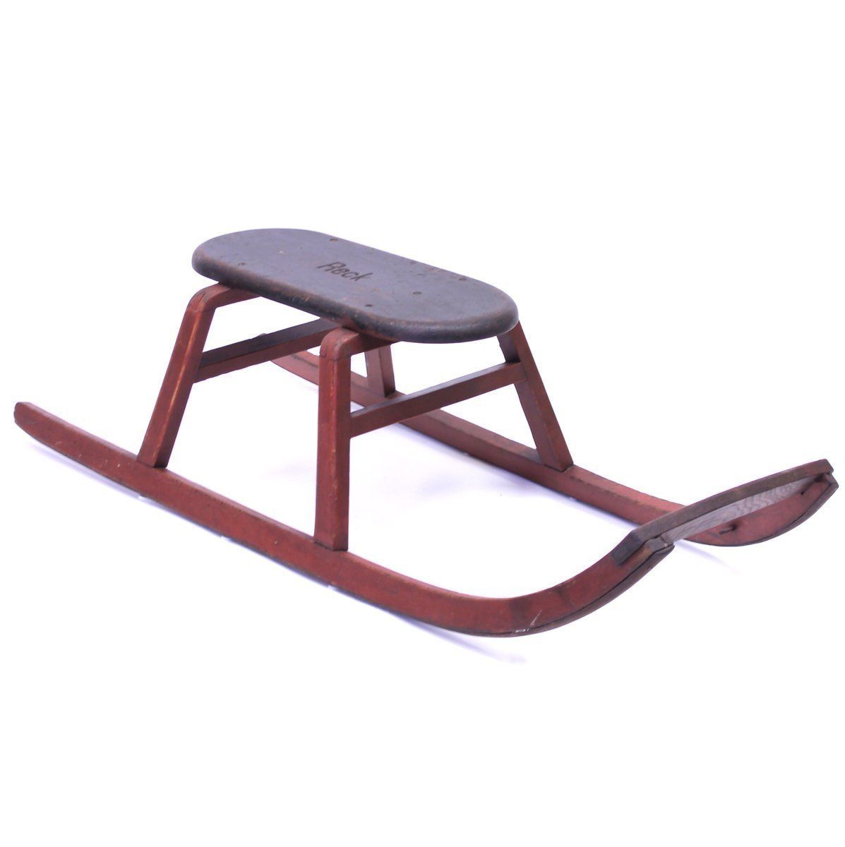 Vintage Wooden Sled, 1940s photo for sale