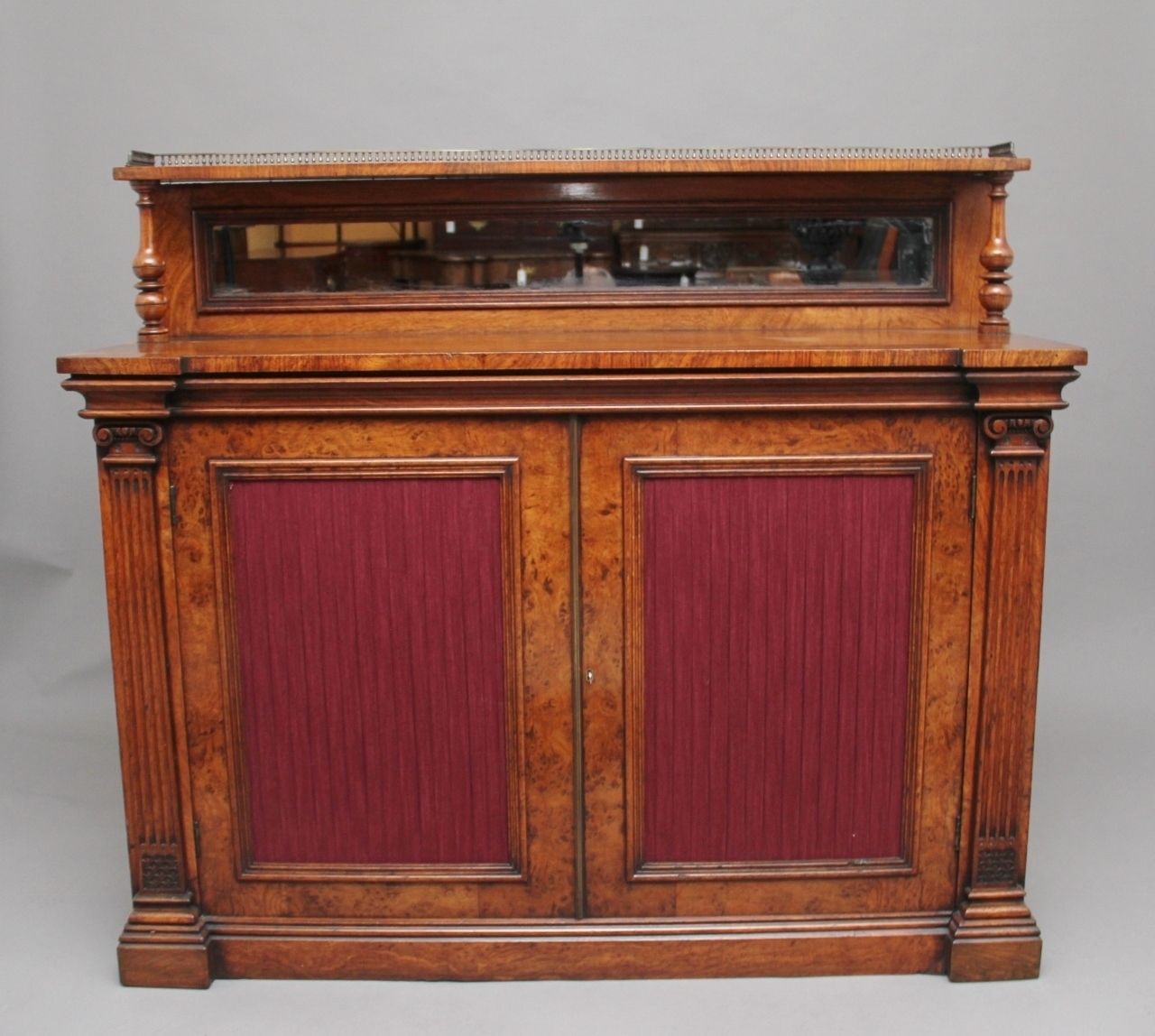 19th Century Pollard Oak Cabinet photo Furniture