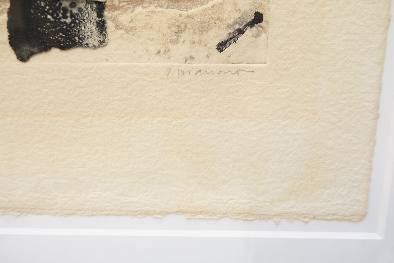 James Coignard Carborundum Etching photo 1107.32