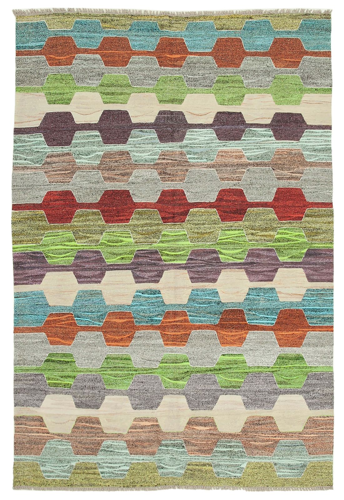 Tribal Kilim 205 X 310 Sku 26647