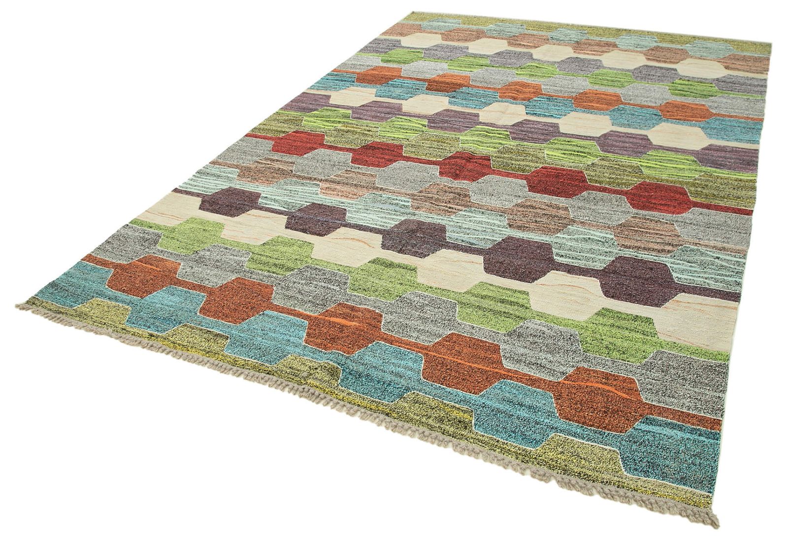 Tribal Kilim 205 X 310 Sku 26647 photo vinterior