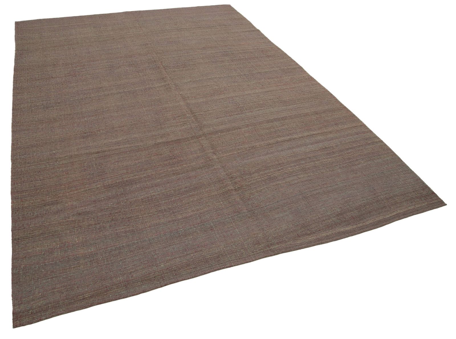 Handmade Contemporary Wool Red Kilim Rug photo furniture