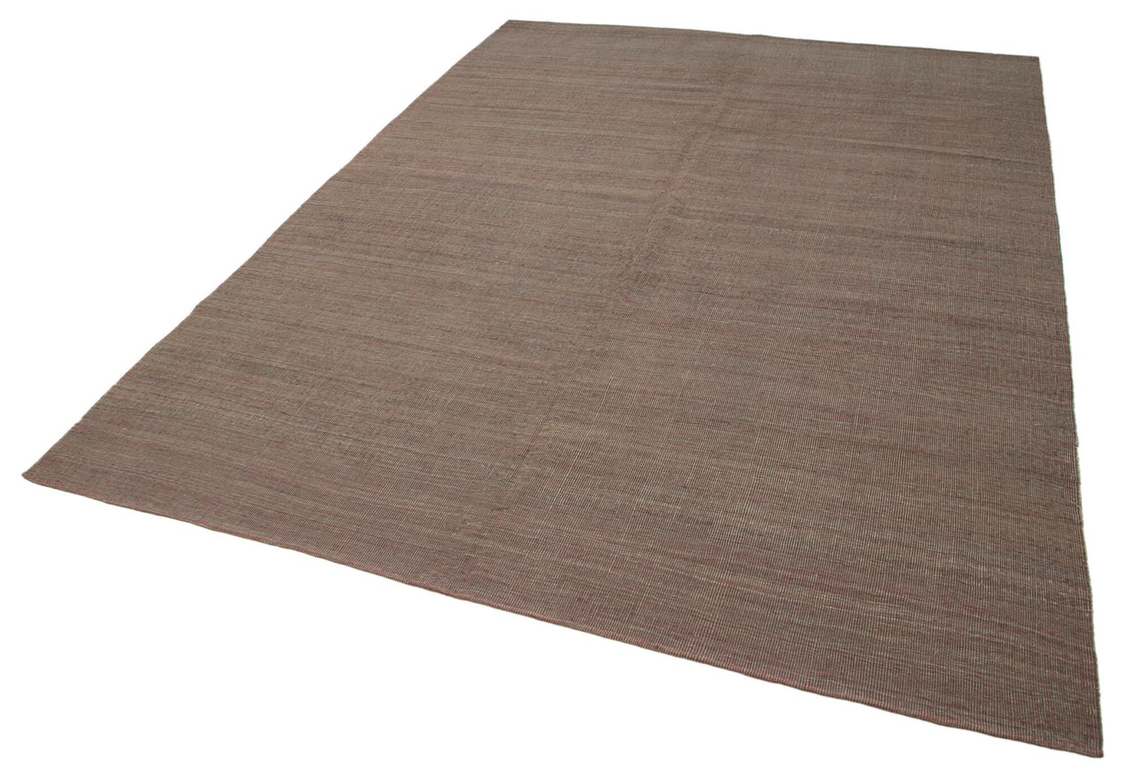 Handmade Contemporary Wool Red Kilim Rug photo for sale