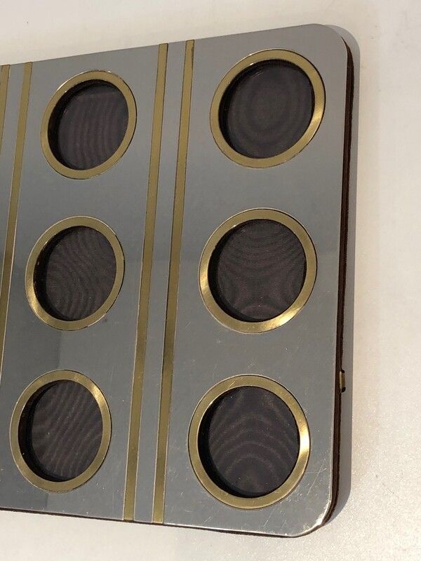 Brushed Steel And Brass Pictures Frame photo buy