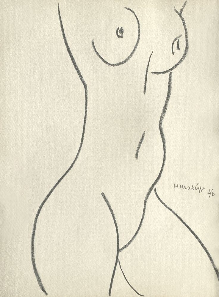 Matisse Henri (Naar)   Typografische druk   Naakt