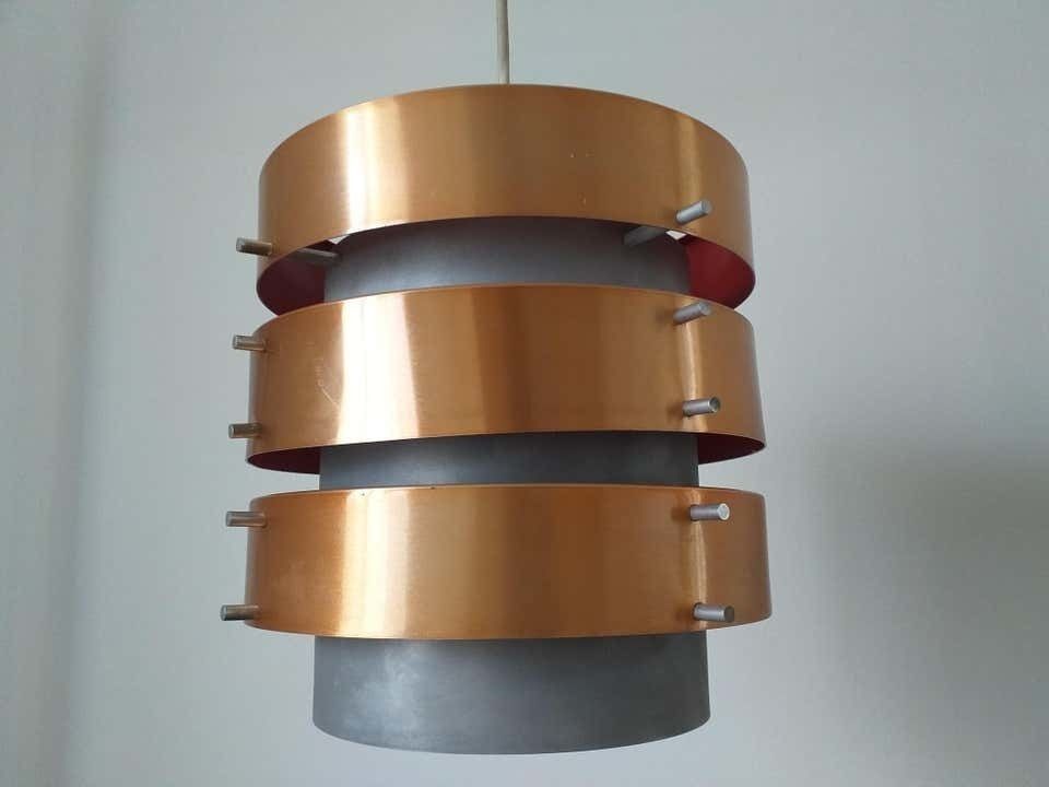 Mid Century Pendant In Style Of Jo Hammerborg, Denmark, 1970s photo 423.0