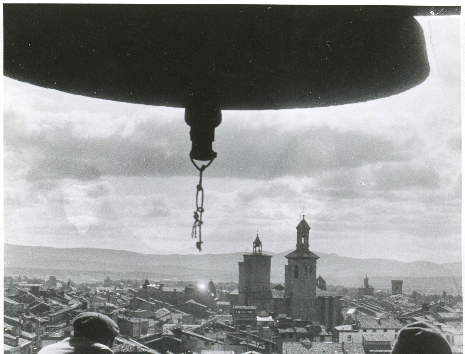 Erich Andres Pamplona, Spain, 1936, Civil War, View From A Tower 1936 photo for sale