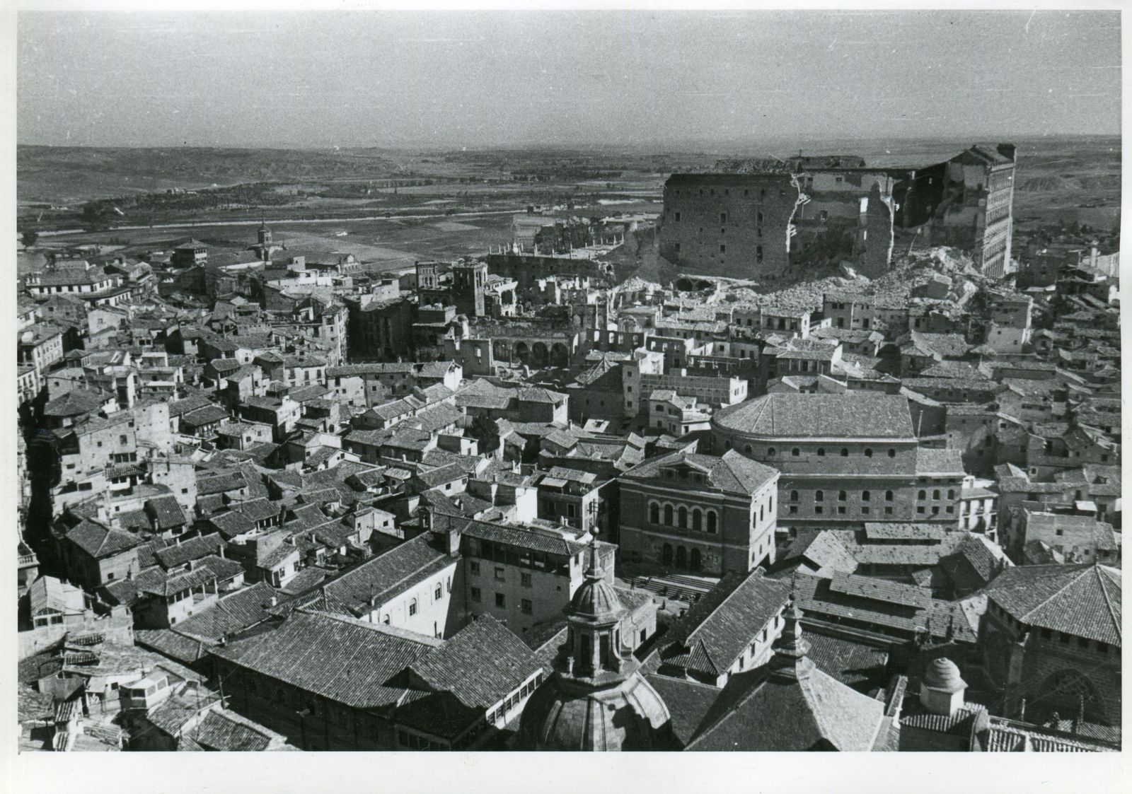 Erich Andres Toledo, Spain, 1936, Alcazar In Ruins, Civil War   Portfolio Of 5 Prints 1936 photo for sale