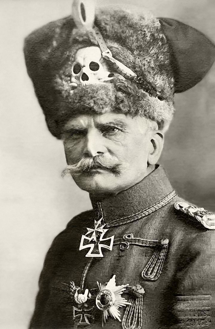 Original Drawing Portrait Caricature In Pencil On Paper Marshal Av Mackensen Early Twentieth photo Art