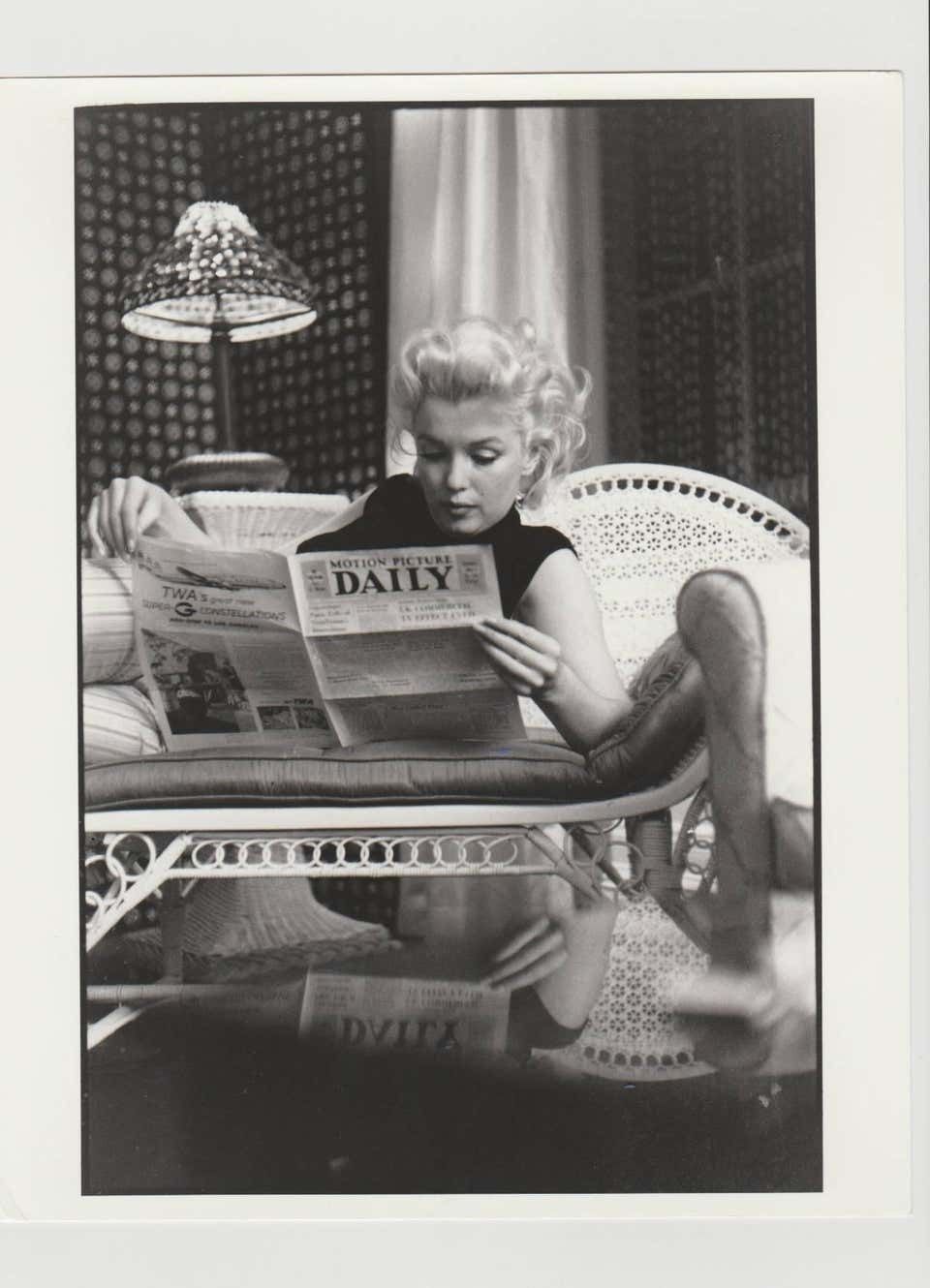 Edward Feingersh Marilyn Monroe, Unique Print Of 1988 From Original Negative 1955