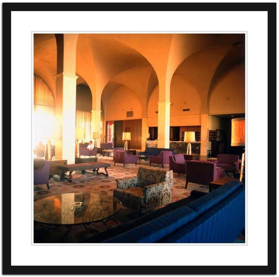 Walter Rudolph Retro Hotel Lobby Of The 1970ies, Limited Edition, Printed Later 1975 photo 554.0