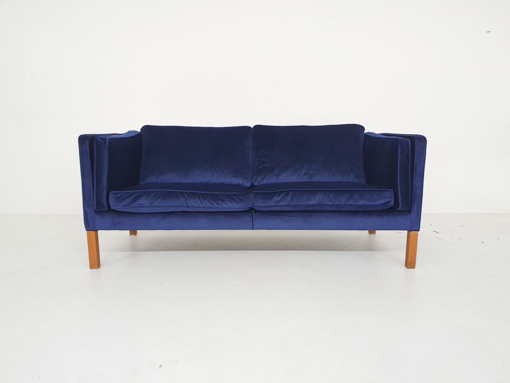 Vintage 2,5 Seater Sofa By Børge And Peter Mogensen For Fredericia, Model 2335, Denmark 1975