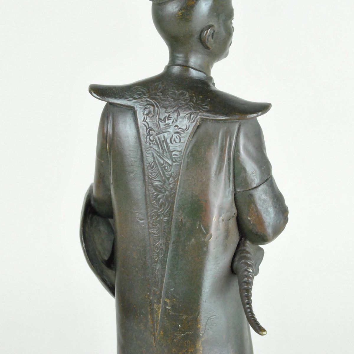 1371.0 Chinese Crocodile In Bronze, Rare Model By H Galy, 19th Century photo