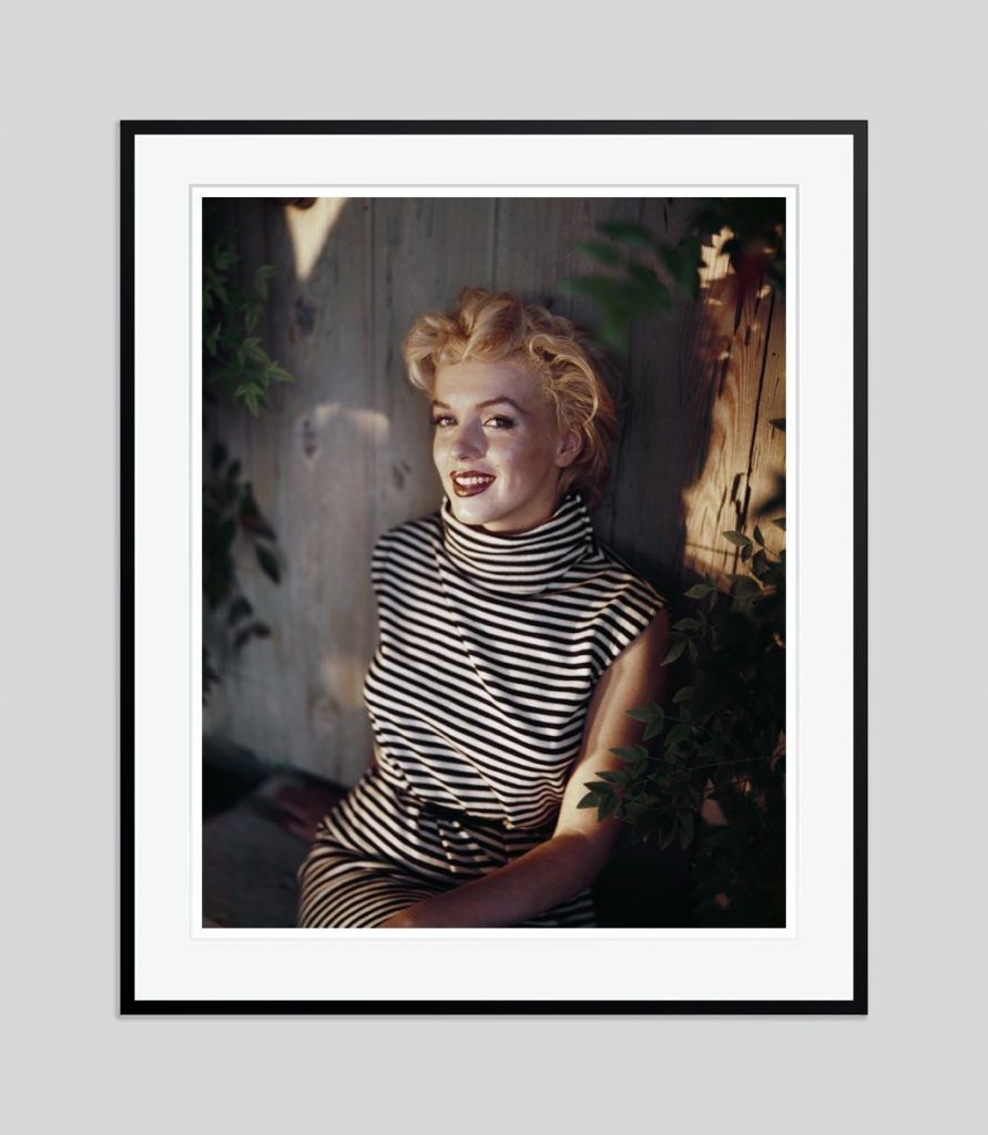 'Marilyn Monroe' 1954 Oversize C Type Print Framed In Black