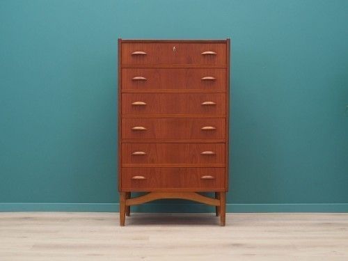 Teak Chest Of Drawers, 1970s, Danish Design photo for sale