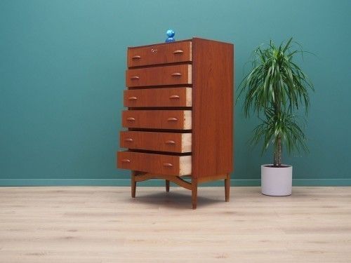Teak Chest Of Drawers, 1970s, Danish Design photo vinterior