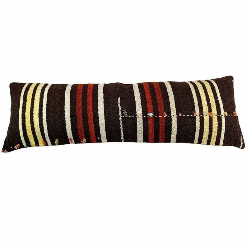 Einzigartige Kelim Kissen, Turkish Kilim Pillow,' Pillow Cover, Sofa Pillow, Outdoor Pillow, Kilim Kissenhülle photo 138.0