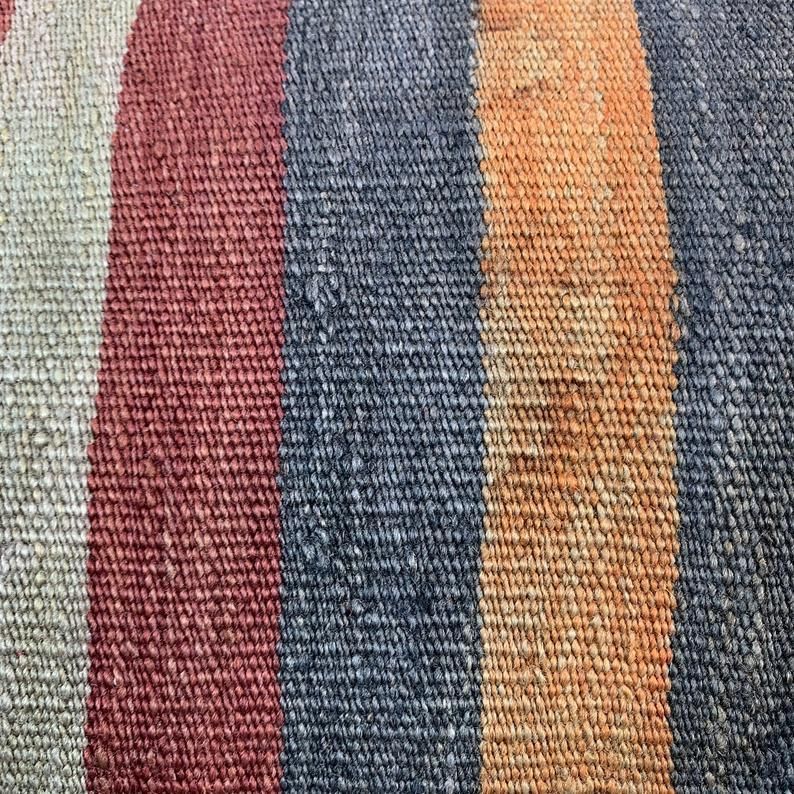 Einzigartige Kelim Kissen, Turkish Kilim Pillow, 16'×48' Pillow Cover, Sofa Pillow, Outdoor Pillow, Kilim Kissenhülle photo Textiles