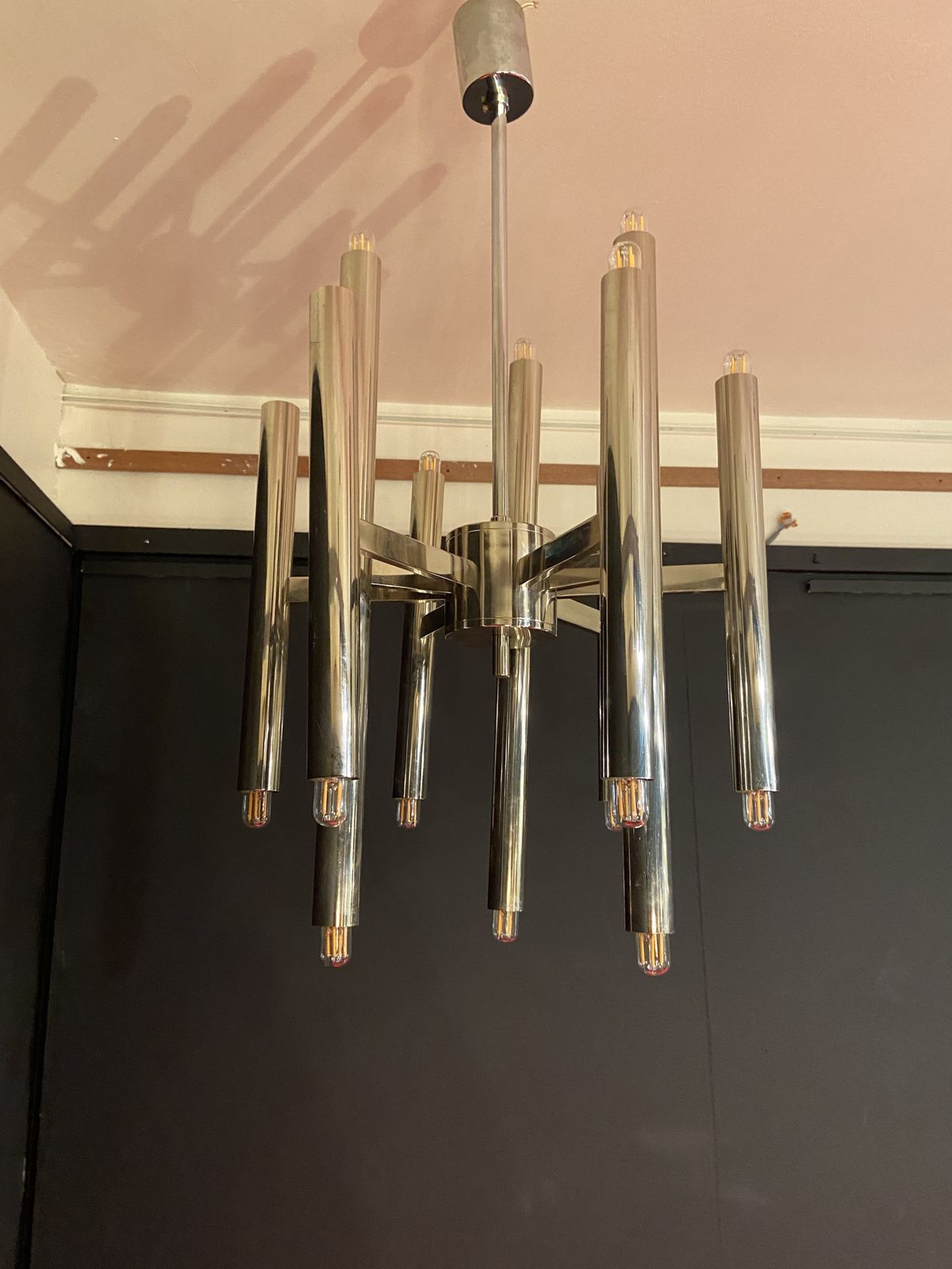 Gaetano Sciolari Ceiling Lamp With 18 Lights For Boulanger photo 1200.0