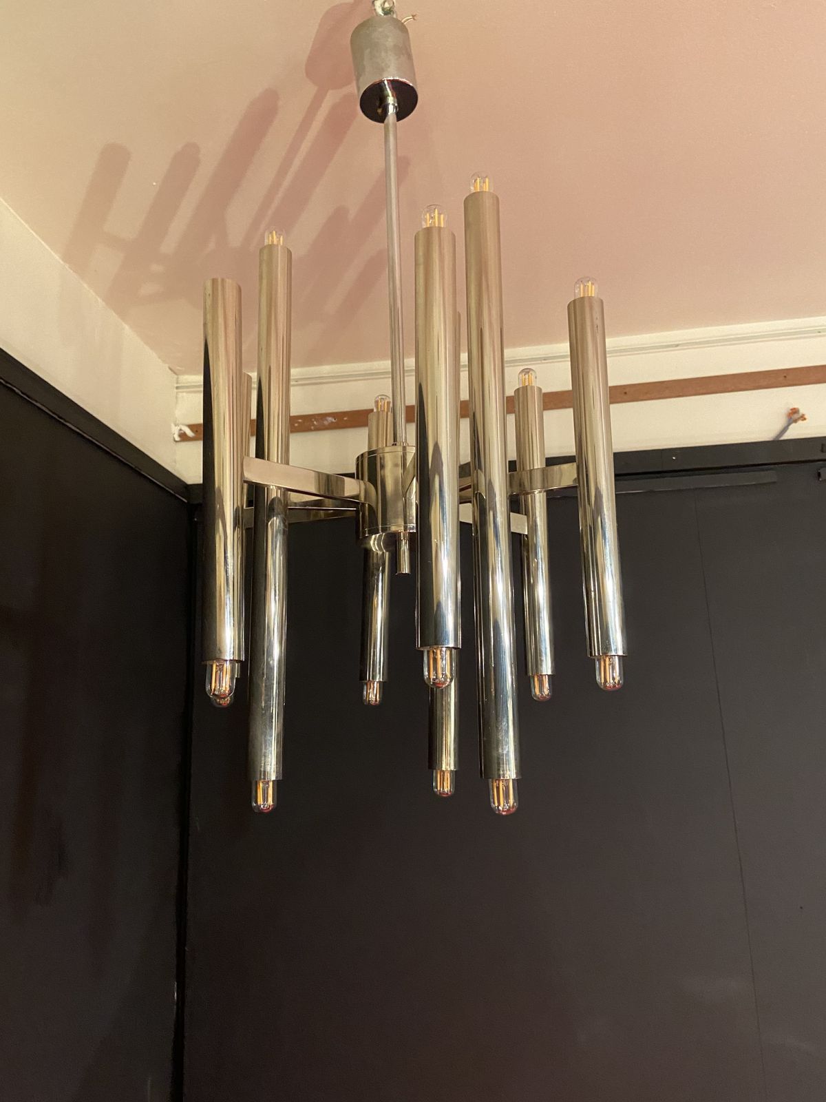 Gaetano Sciolari Ceiling Lamp With 18 Lights For Boulanger photo buy
