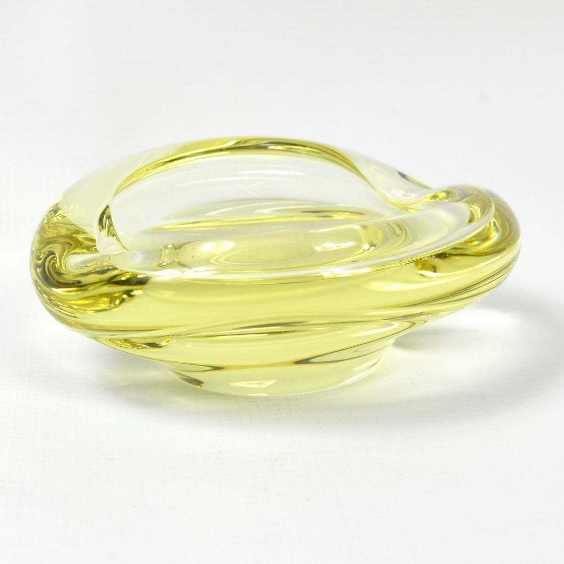 Ashtray, Designed By M. Klinger, Zelezny Brod Sklo, Czechoslovakia, 1960s photo for sale