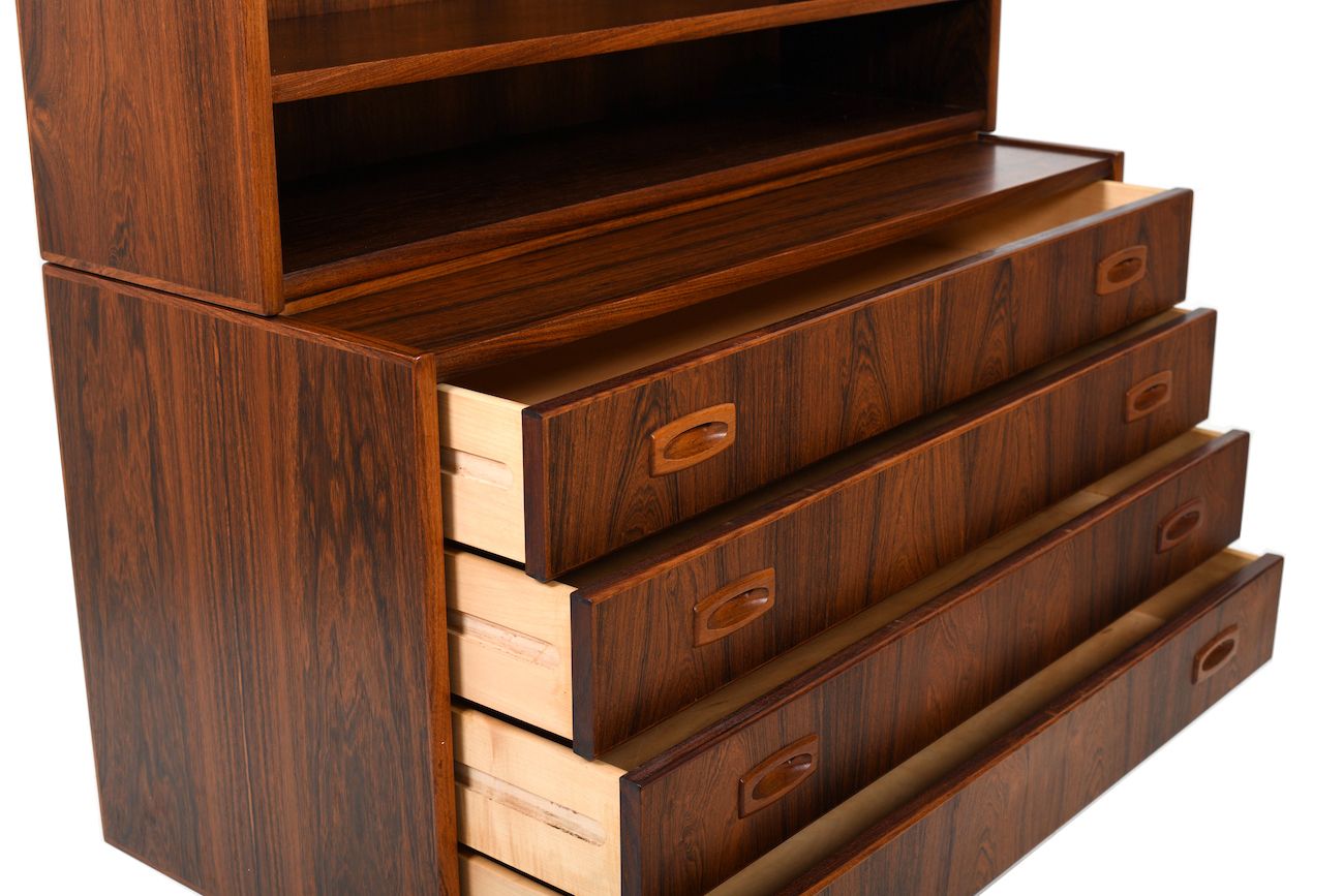 Danish Chest Of Drawers / Book Shelves Late 1950s photo vinterior