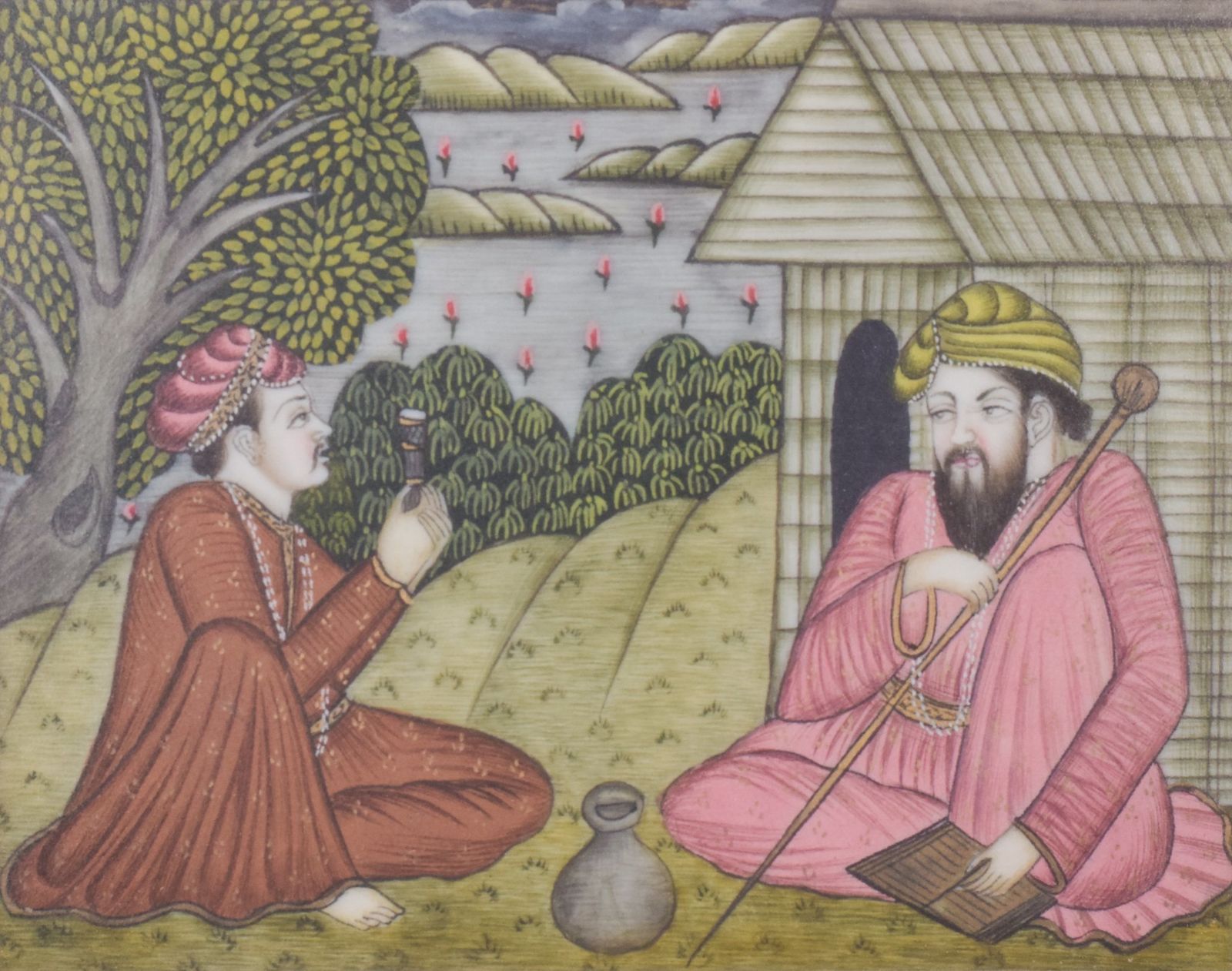 Ingelijst Islamitisch Schilderij
