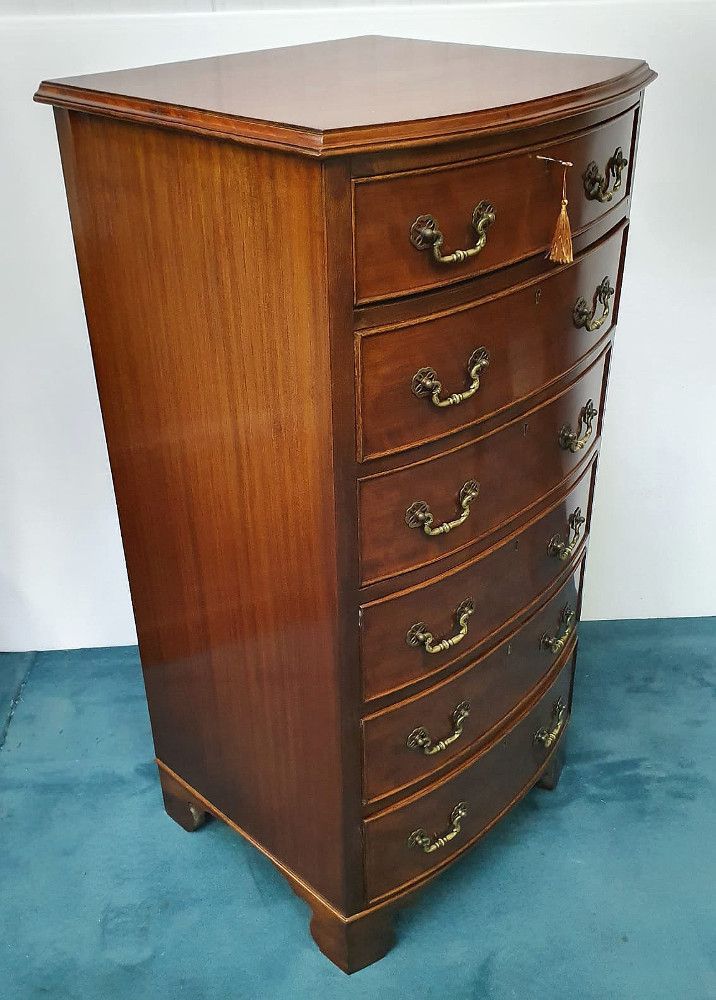 Early 20th Century Mahogany Chest Of Drawers photo furniture