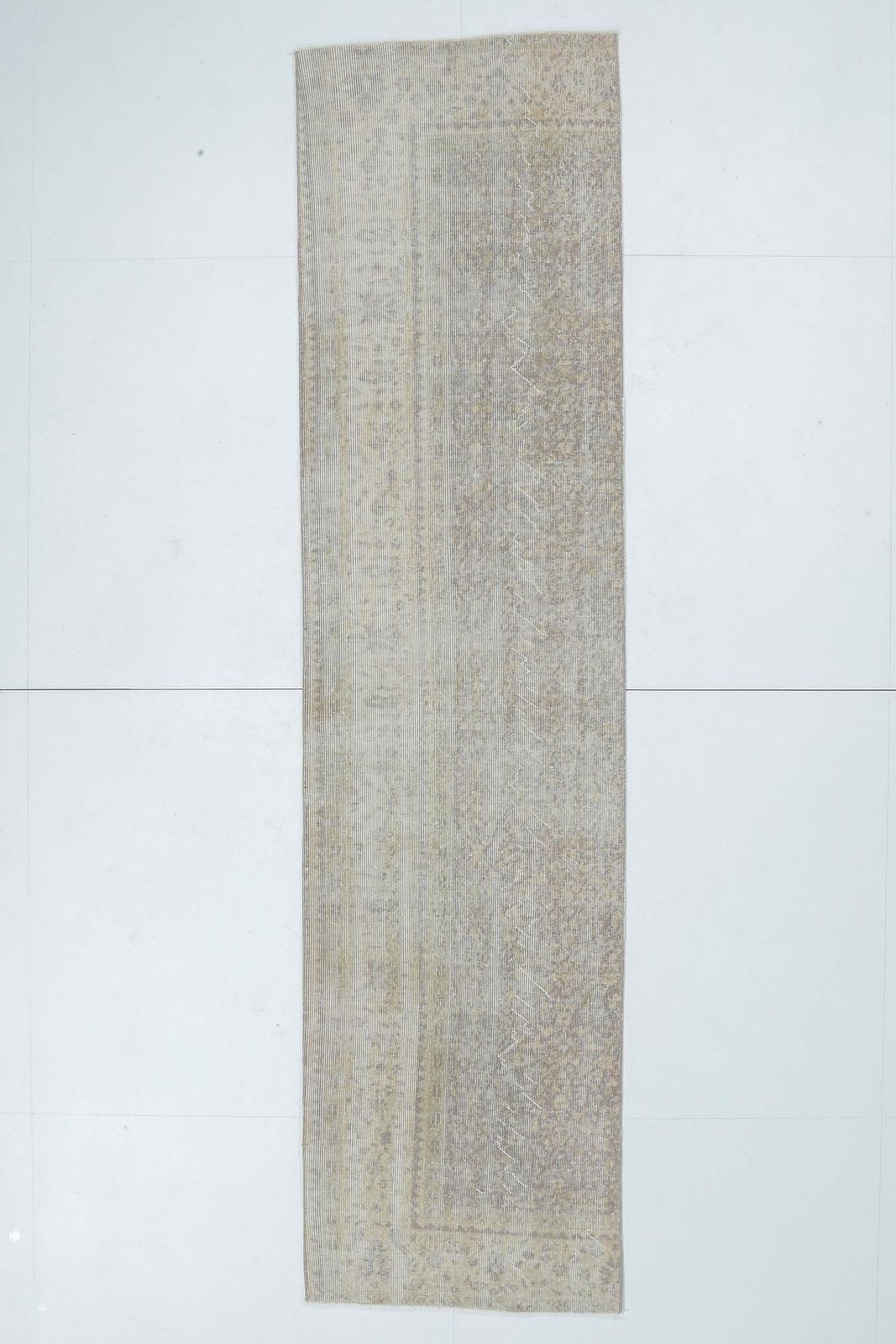 3x10 Turkish Vintage Runner, Oushak Handmade Wool Rug, Beige Hallway Rugs, Farmhouse Decor, One Of A Kind, Made In Anatolia, Low Pile Rugs photo buy