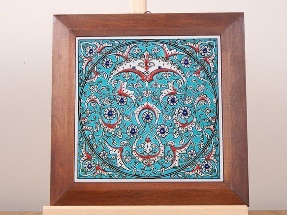 Turkey Kutahya Pottery, Tiles, Art Paintings, Picture Frames I, Free Shipping photo furniture