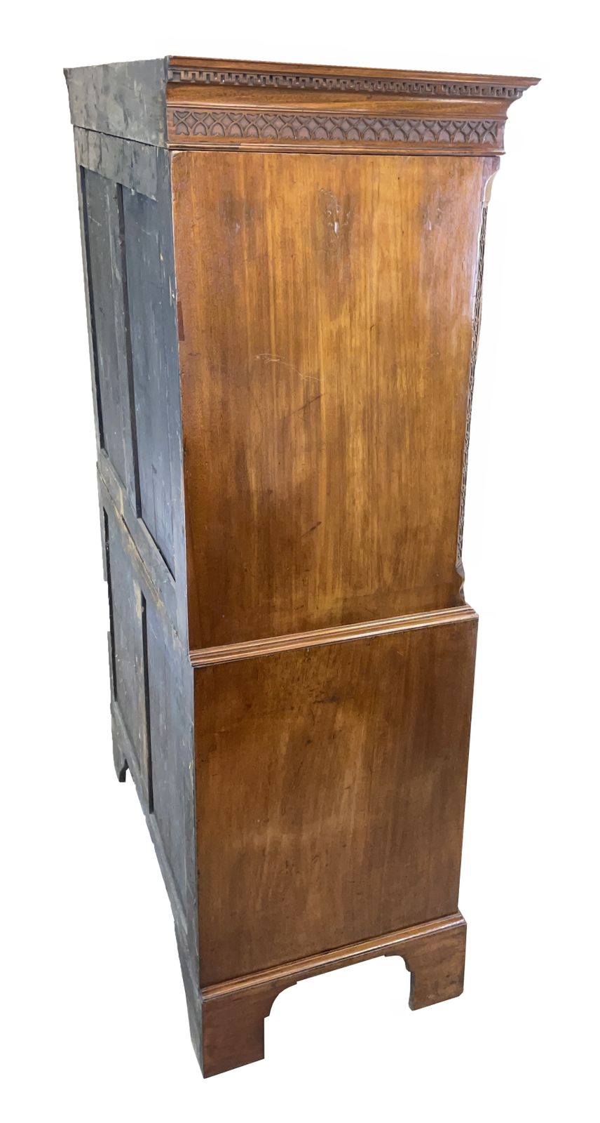 Furniture Georgian 18th Century Mahogany Tallboy / Chest On Chest (England, Circa 1760) photo