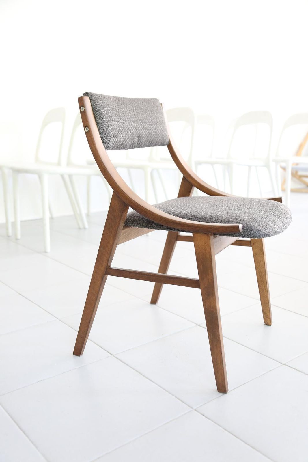 Vintage Polish "Jumper" Chair From Mid Century, Designed In 1964 By J. Kędziorek photo vinterior
