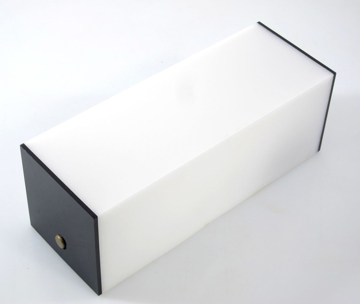Minimale Vintage Jaren Zestig Perspex Badkamerlamp
