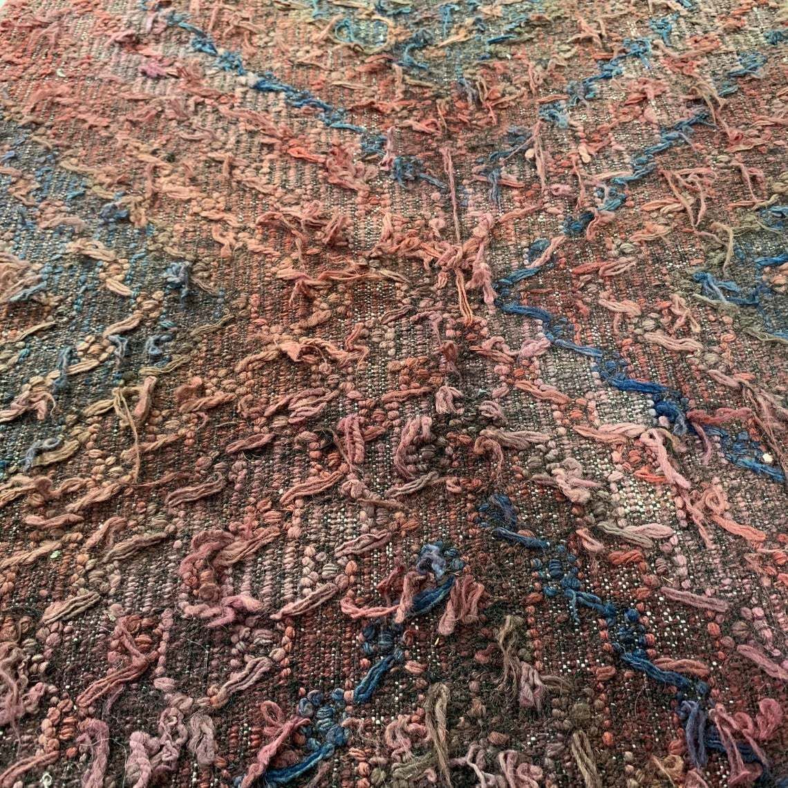 Traditional Turkish Kilim Rug Runner Shabby Vintage Wool Country Home Kelim Runner 289 X 60 Cm photo Textiles