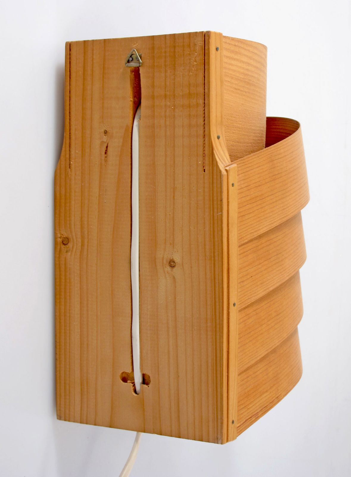 Hans Agne Jakobsson Houten Wandlamp Uit De Jaren Vijftig photo buy