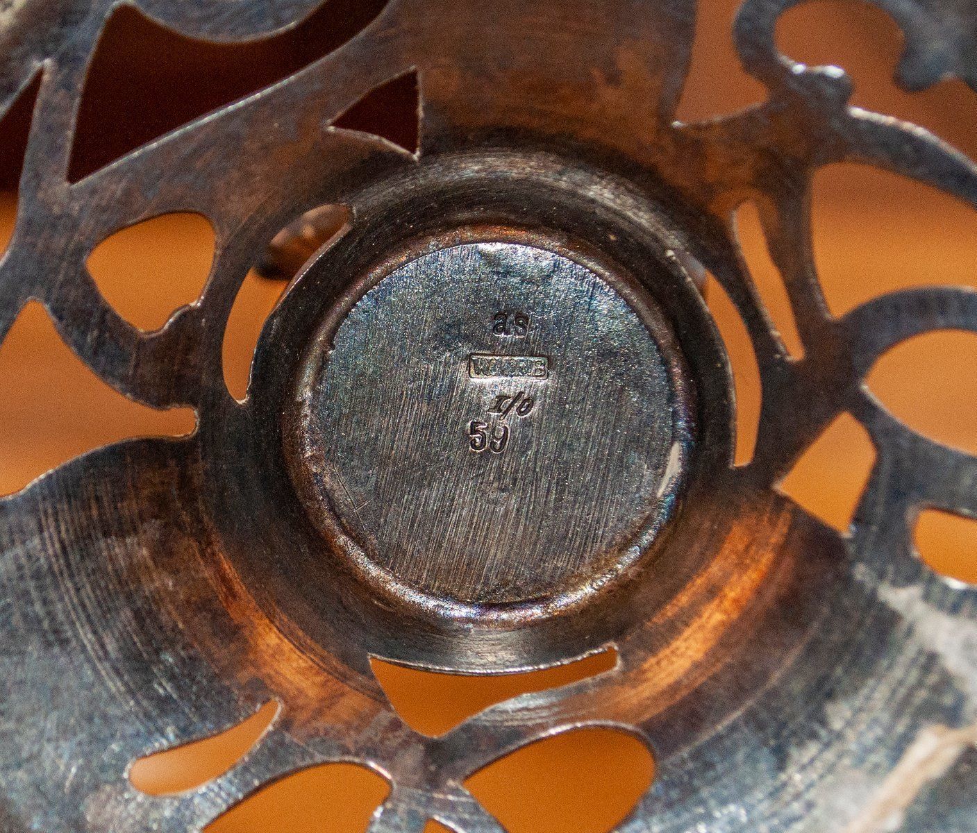 Zilveren Tafelsculptuur Van Wmf, Austria, Jaren 1920 photo vinterior