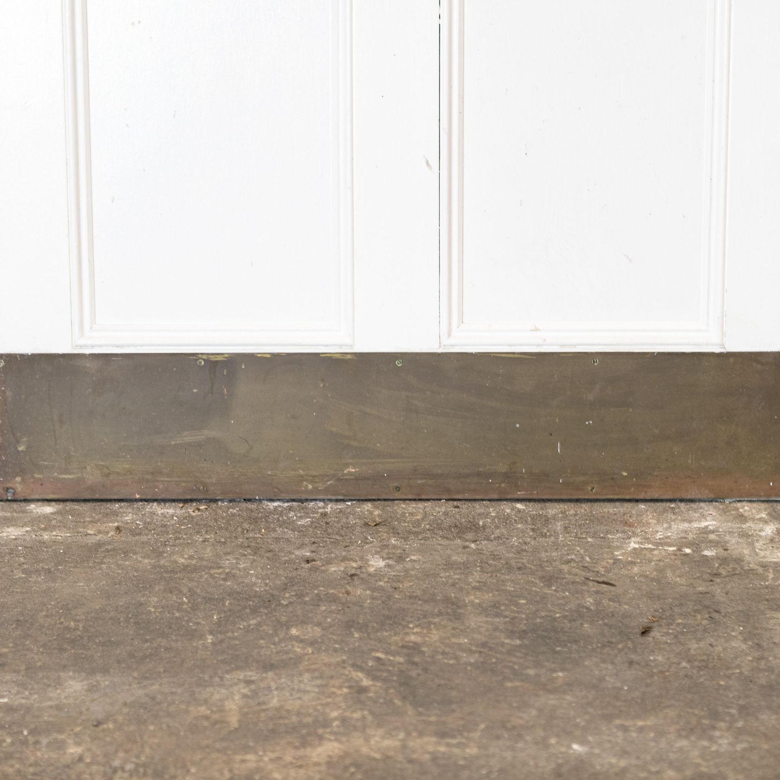Large Georgian Style Solid Pine Panelled Door   225cm X 103.5cm photo vintage
