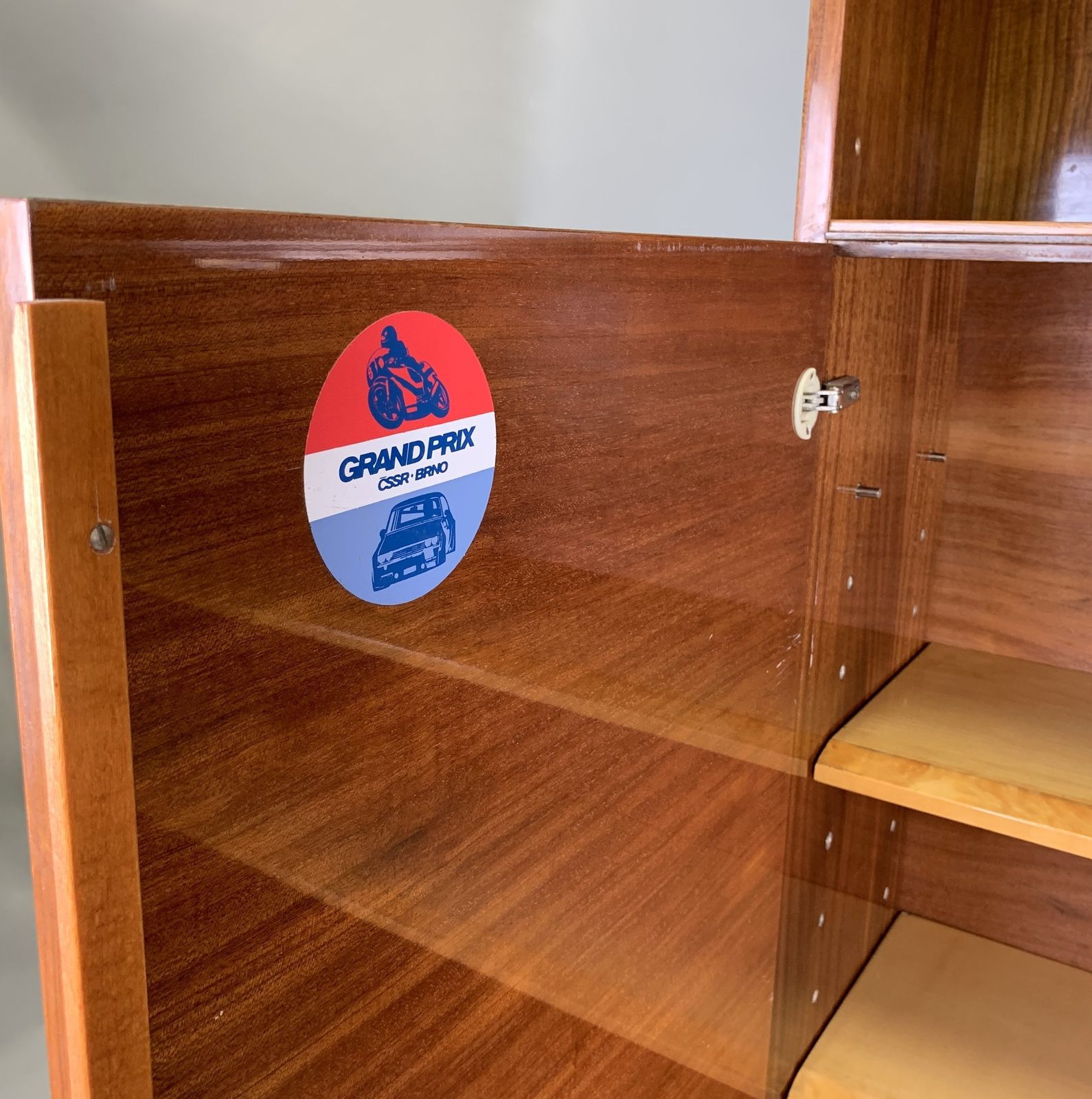 photo furniture Vintage Cabinet 'Belmondo', High Gloss, Czechoslovakia, 1970s