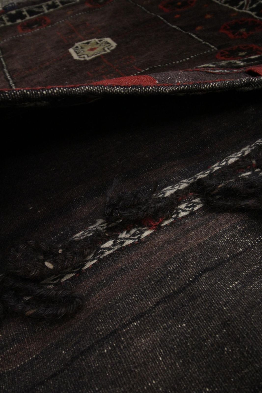Handwoven Antique Baluch, Tribal Wool Carpet Oriental Living Room Rug, 1910 photo 2700.0