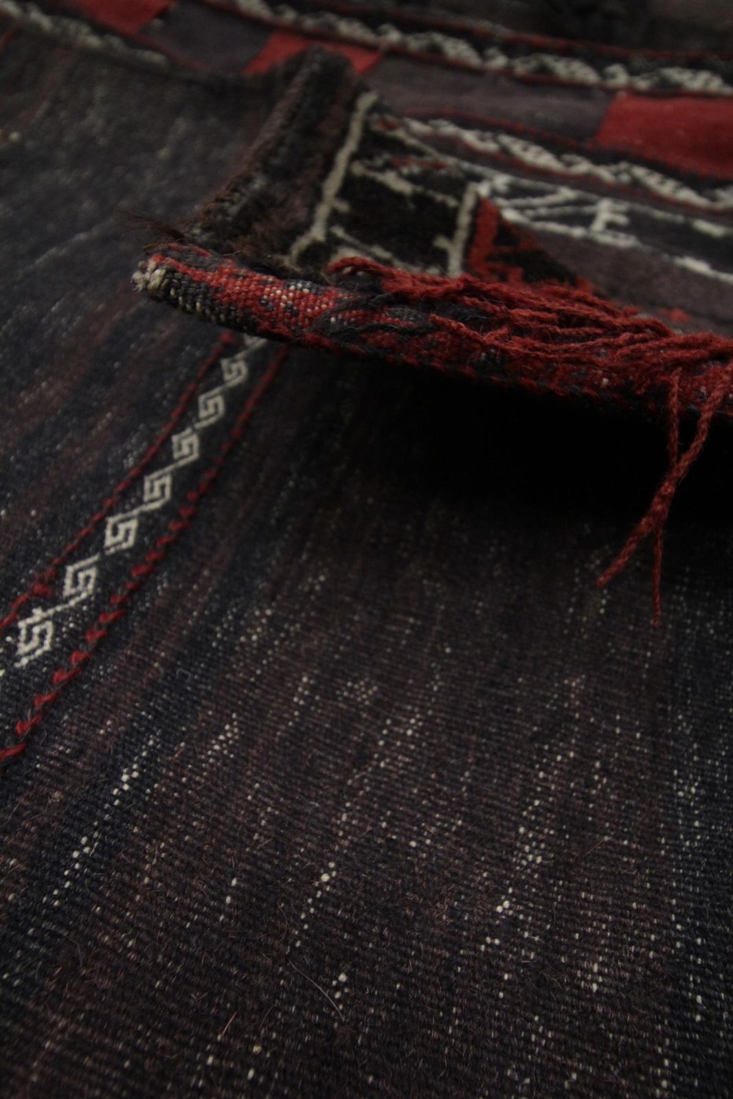 Handwoven Antique Baluch, Tribal Wool Carpet Oriental Living Room Rug, 1910 photo buy