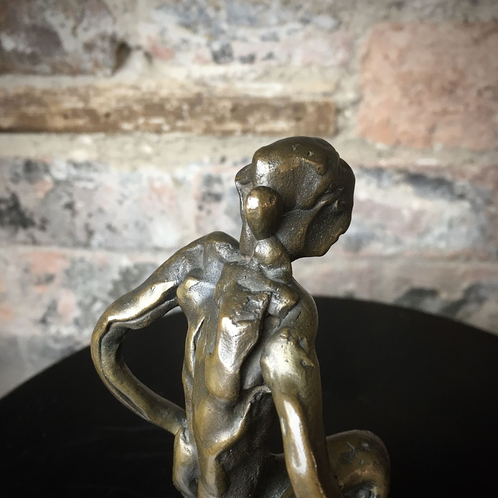 Abbott Pattison. Bronze Semi Abstract Table Sculpture. photo 295.0