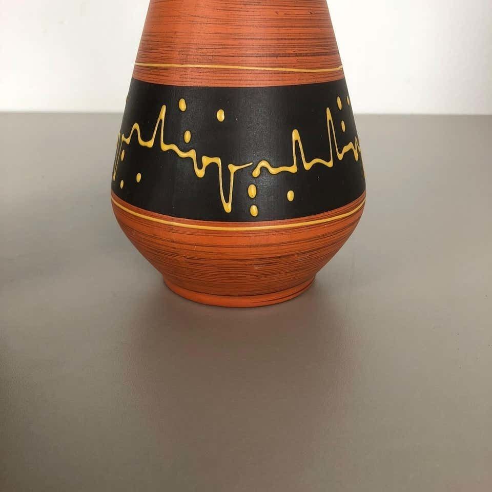 photo vinterior Set Of 2 Ceramic Pottery Vase Heinz Siery Carstens Tönnieshof, Germany, 1960s