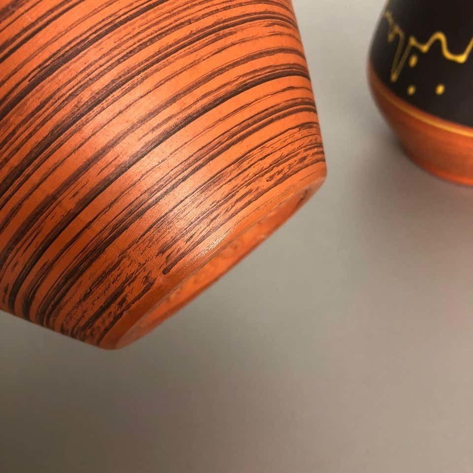 photo buy Set Of 2 Ceramic Pottery Vase Heinz Siery Carstens Tönnieshof, Germany, 1960s